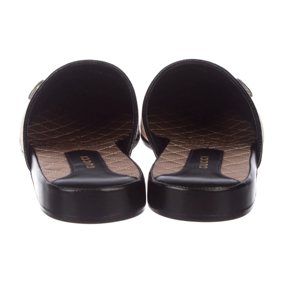 GUCCI LA Flamel Mules MLB Collab LA Dodgers - Picture 5 of 8